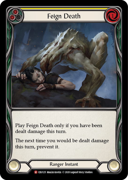 Feign Death [CRU125] (Crucible of War)  1st Edition Normal | The CG Realm