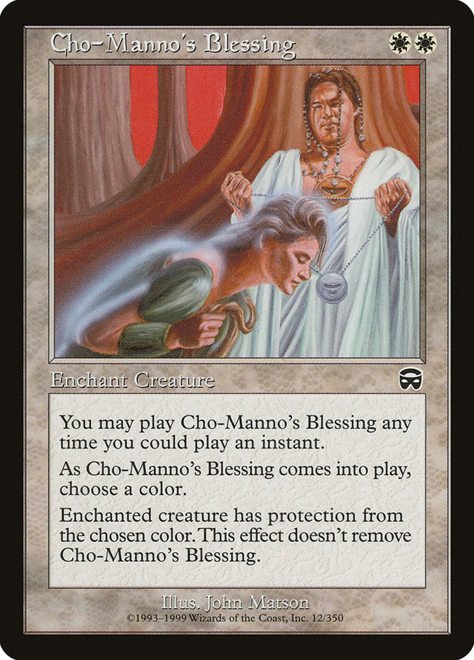Cho-Manno's Blessing [Mercadian Masques] | The CG Realm