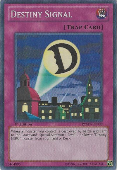 Destiny Signal [RYMP-EN038] Super Rare | The CG Realm
