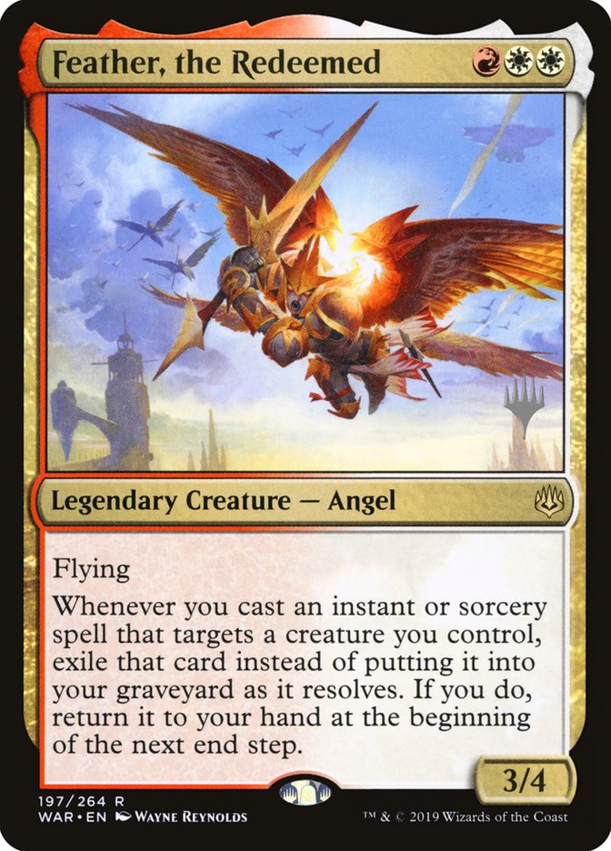 Feather, the Redeemed (Promo Pack) [War of the Spark Promos] | The CG Realm