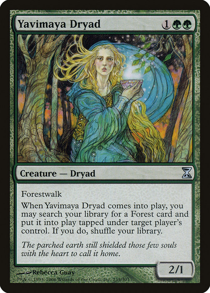 Yavimaya Dryad [Time Spiral] | The CG Realm