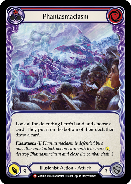Phantasmaclasm [MON091-RF] (Monarch)  1st Edition Rainbow Foil | The CG Realm