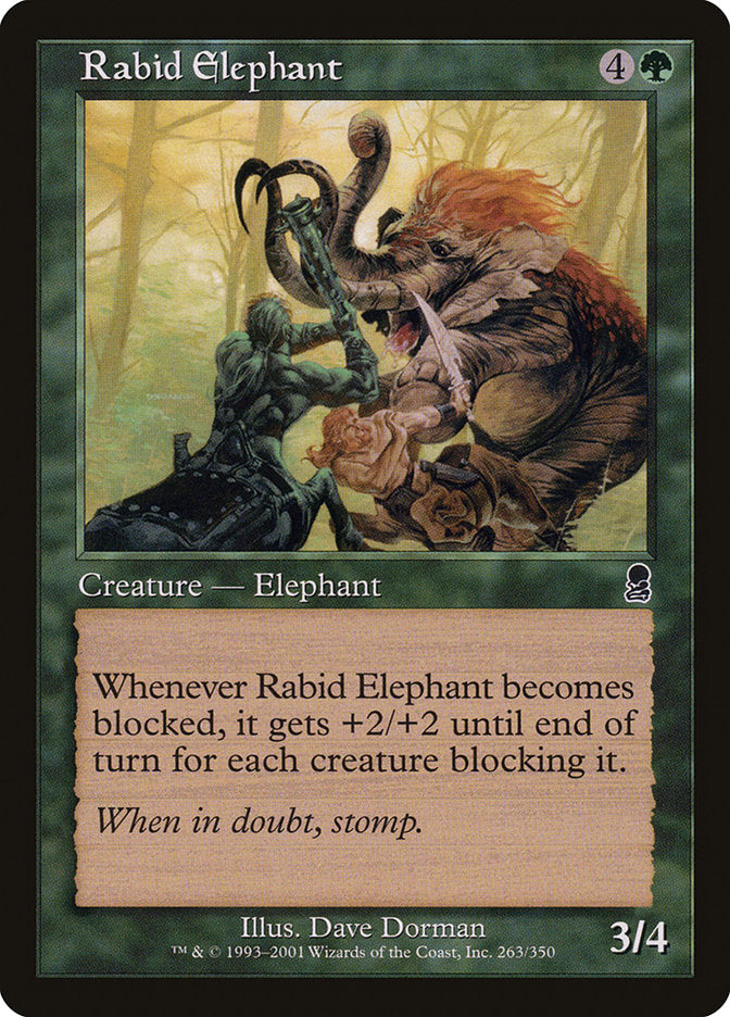 Rabid Elephant [Odyssey] | The CG Realm