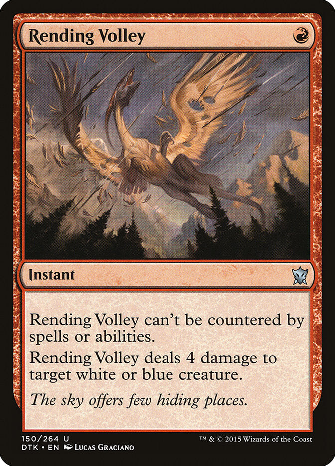 Rending Volley [Dragons of Tarkir] | The CG Realm