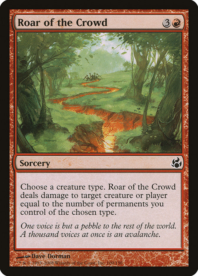 Roar of the Crowd [Morningtide] | The CG Realm