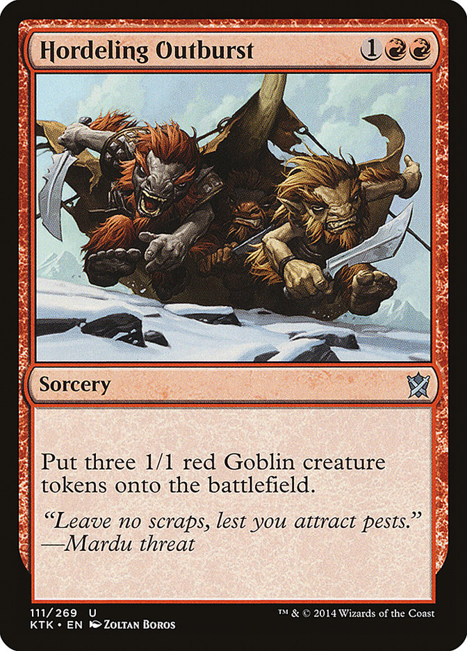 Hordeling Outburst [Khans of Tarkir] | The CG Realm