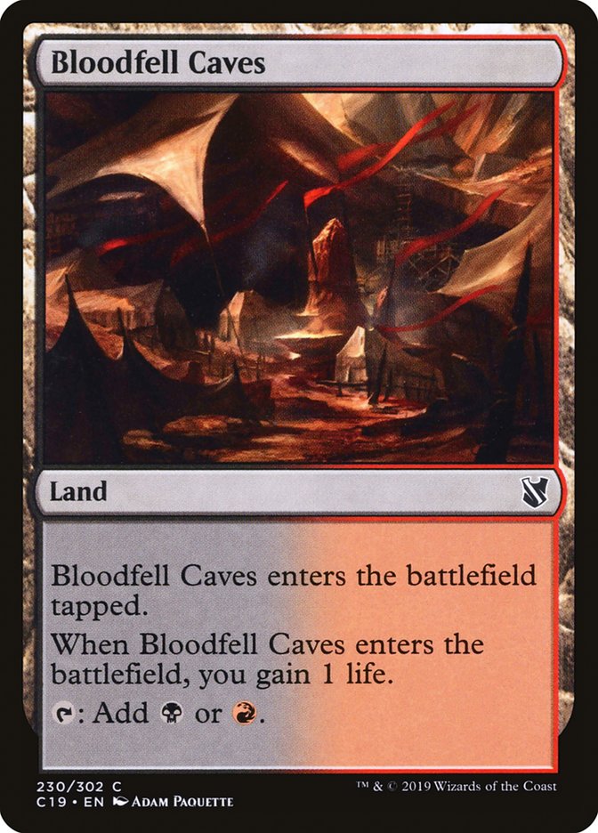 Bloodfell Caves [Commander 2019] | The CG Realm