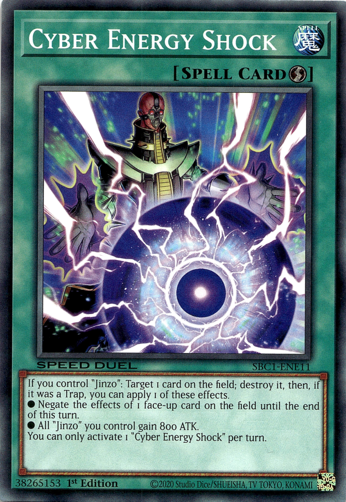 Cyber Energy Shock [SBC1-ENE11] Common | The CG Realm