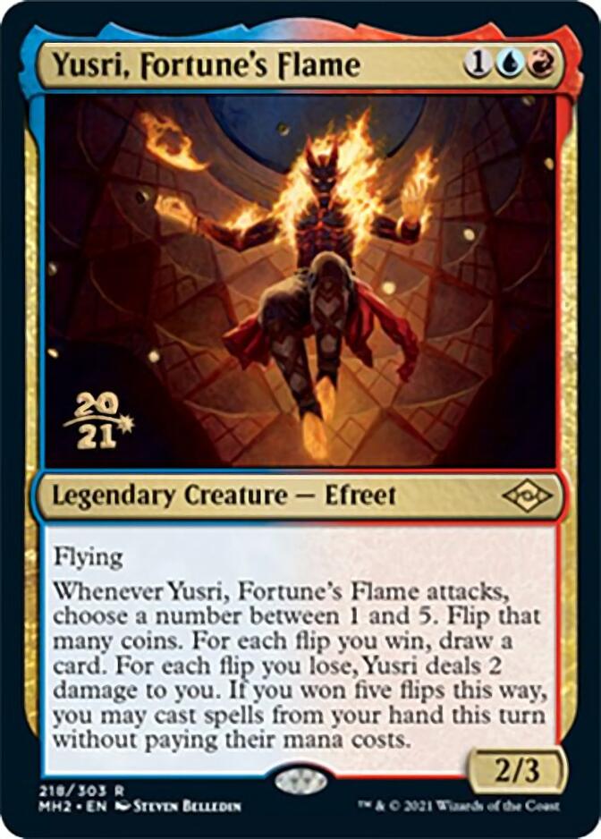 Yusri, Fortune's Flame [Modern Horizons 2 Prerelease Promos] | The CG Realm