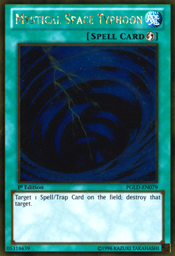 Mystical Space Typhoon [PGLD-EN079] Gold Rare | The CG Realm
