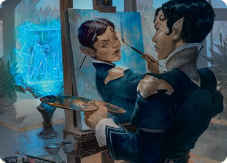 Parnesse, the Subtle Brush Art Card [Streets of New Capenna Art Series] | The CG Realm
