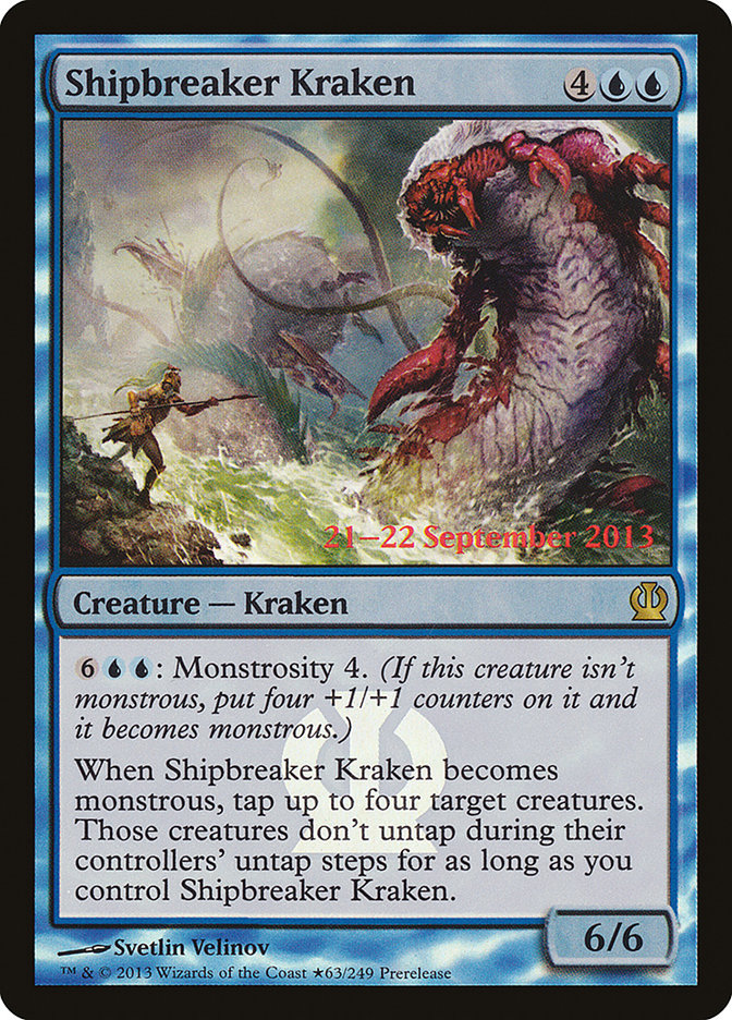 Shipbreaker Kraken [Theros Prerelease Promos] | The CG Realm