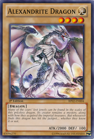 Alexandrite Dragon [BP02-EN004] Mosaic Rare | The CG Realm