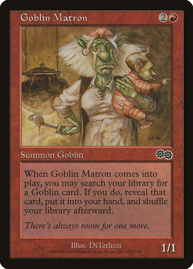 Goblin Matron [Urza's Saga] | The CG Realm