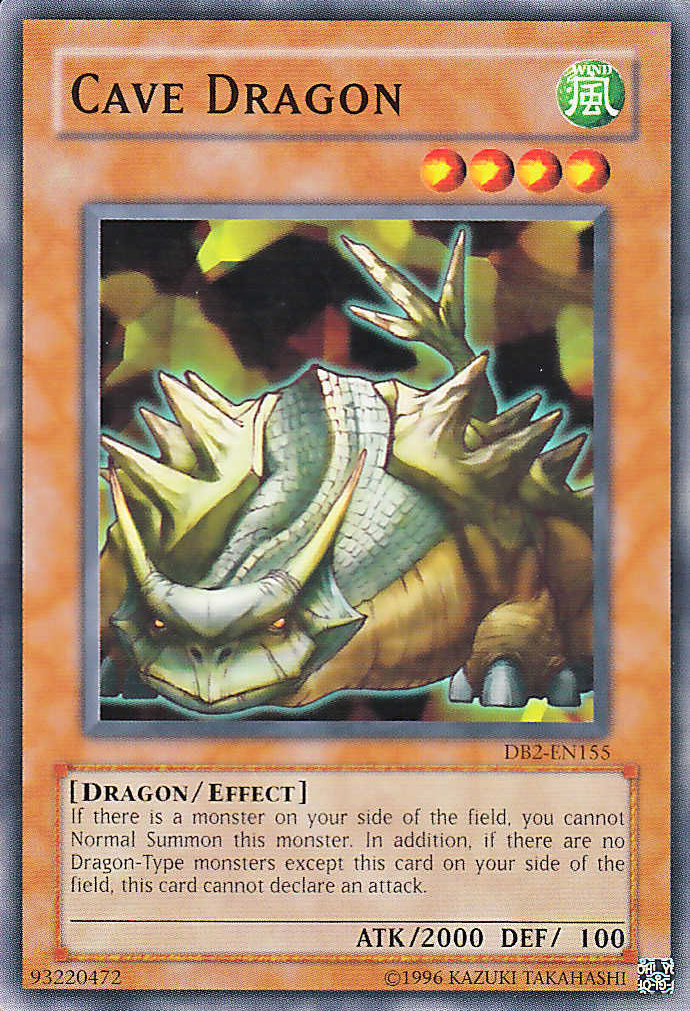 Cave Dragon [DB2-EN155] Common | The CG Realm