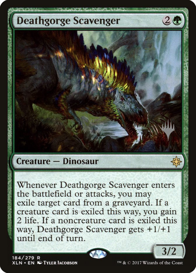 Deathgorge Scavenger (Promo Pack) [Ixalan Promos] | The CG Realm