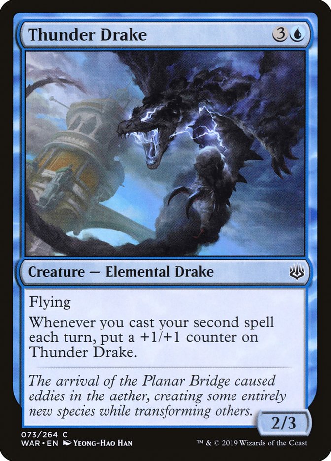 Thunder Drake [War of the Spark] | The CG Realm