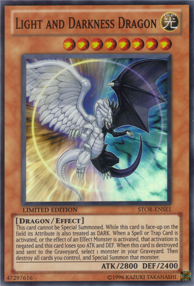 Light and Darkness Dragon [STOR-ENSE1] Super Rare | The CG Realm