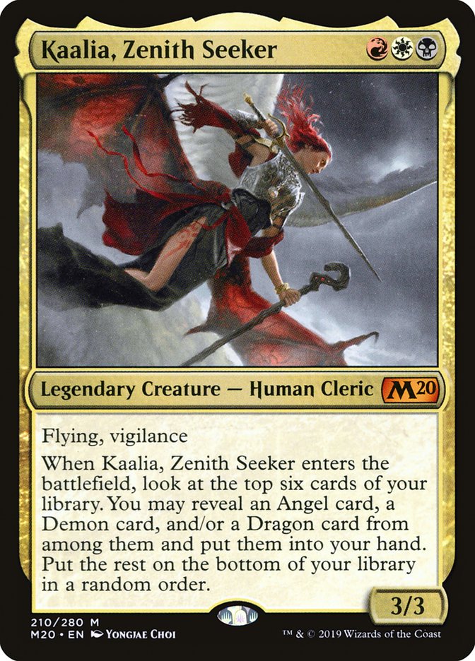 Kaalia, Zenith Seeker [Core Set 2020] | The CG Realm