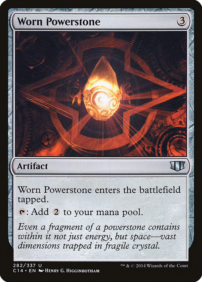 Worn Powerstone [Commander 2014] | The CG Realm