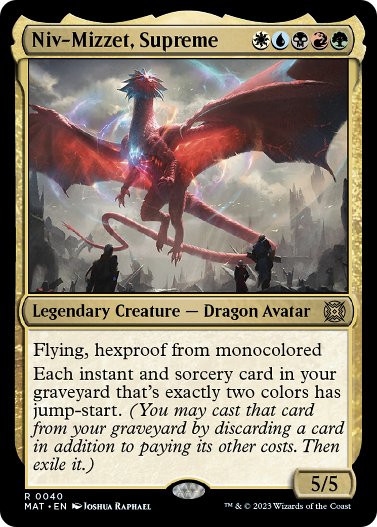 Niv-Mizzet, Supreme [March of the Machine: The Aftermath] | The CG Realm