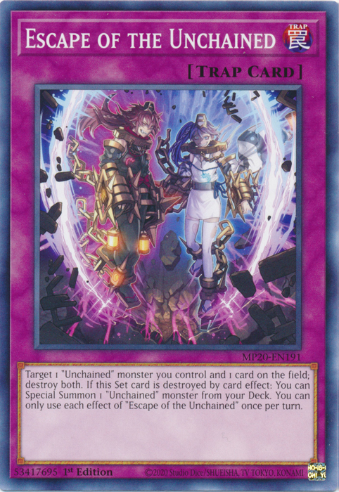 Escape of the Unchained [MP20-EN191] Common | The CG Realm