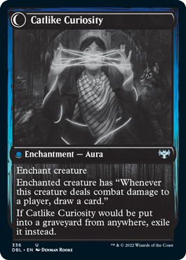 Mischievous Catgeist (DBL-336) - Innistrad: Double Feature: (Double Faced Transform)