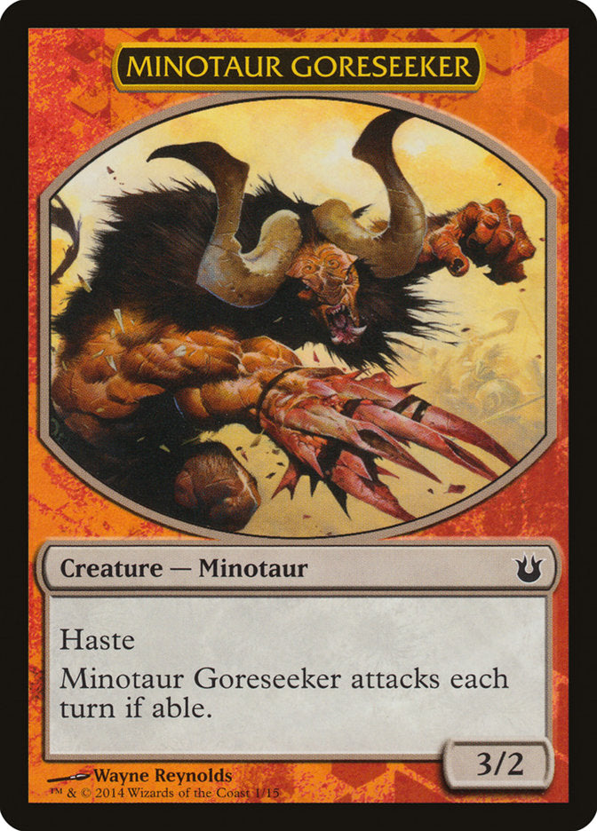 Minotaur Goreseeker [Born of the Gods Battle the Horde] | The CG Realm