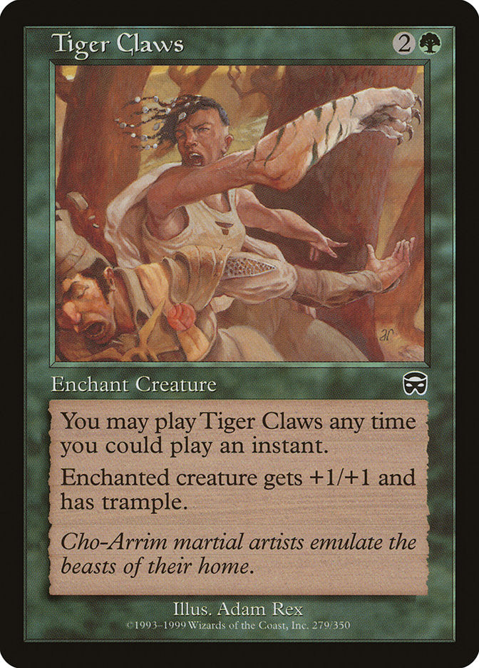 Tiger Claws [Mercadian Masques] | The CG Realm