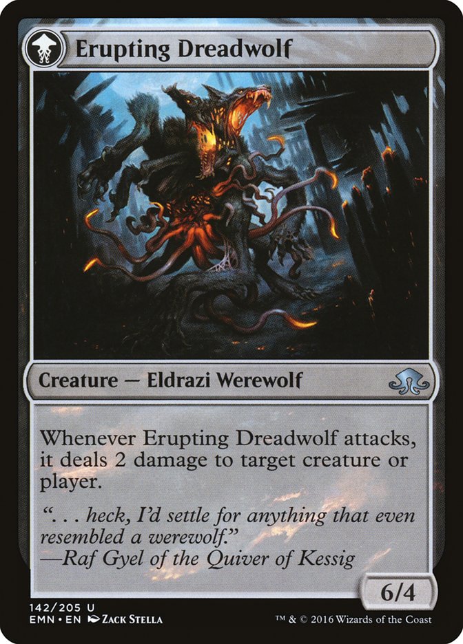 Smoldering Werewolf (EMN-142) - Eldritch Moon: (mooneldrazidfc)