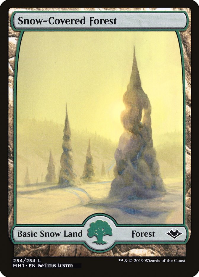 Snow-Covered Forest [Modern Horizons] | The CG Realm