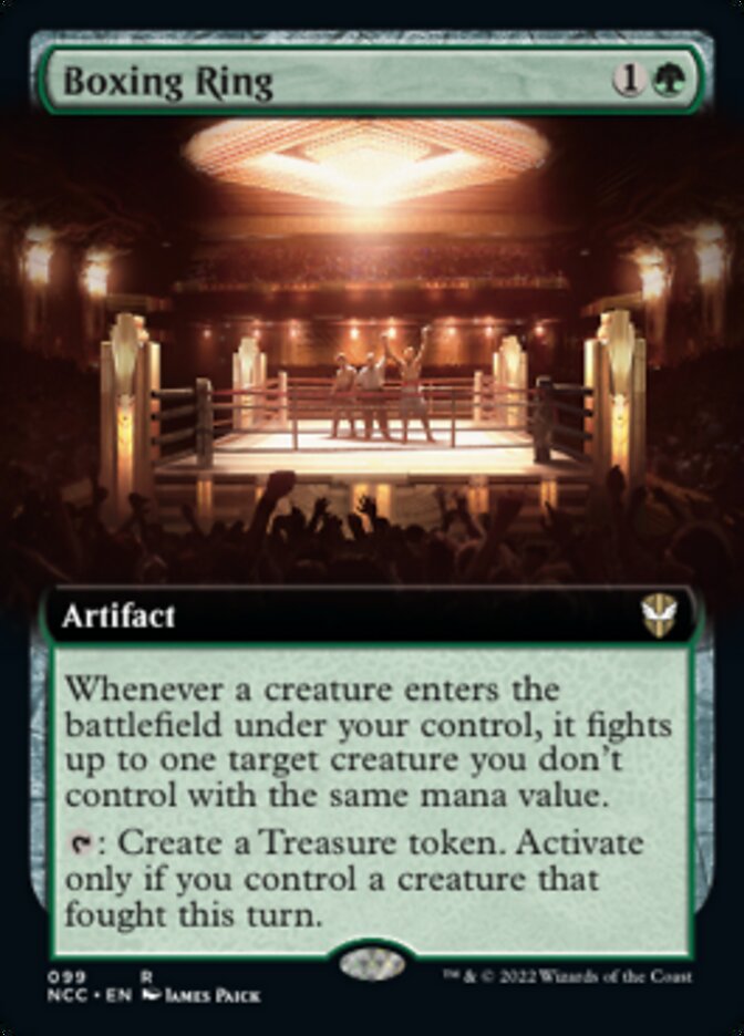 Boxing Ring (Extended Art) [Streets of New Capenna Commander] | The CG Realm