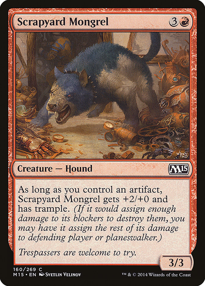 Scrapyard Mongrel [Magic 2015] | The CG Realm