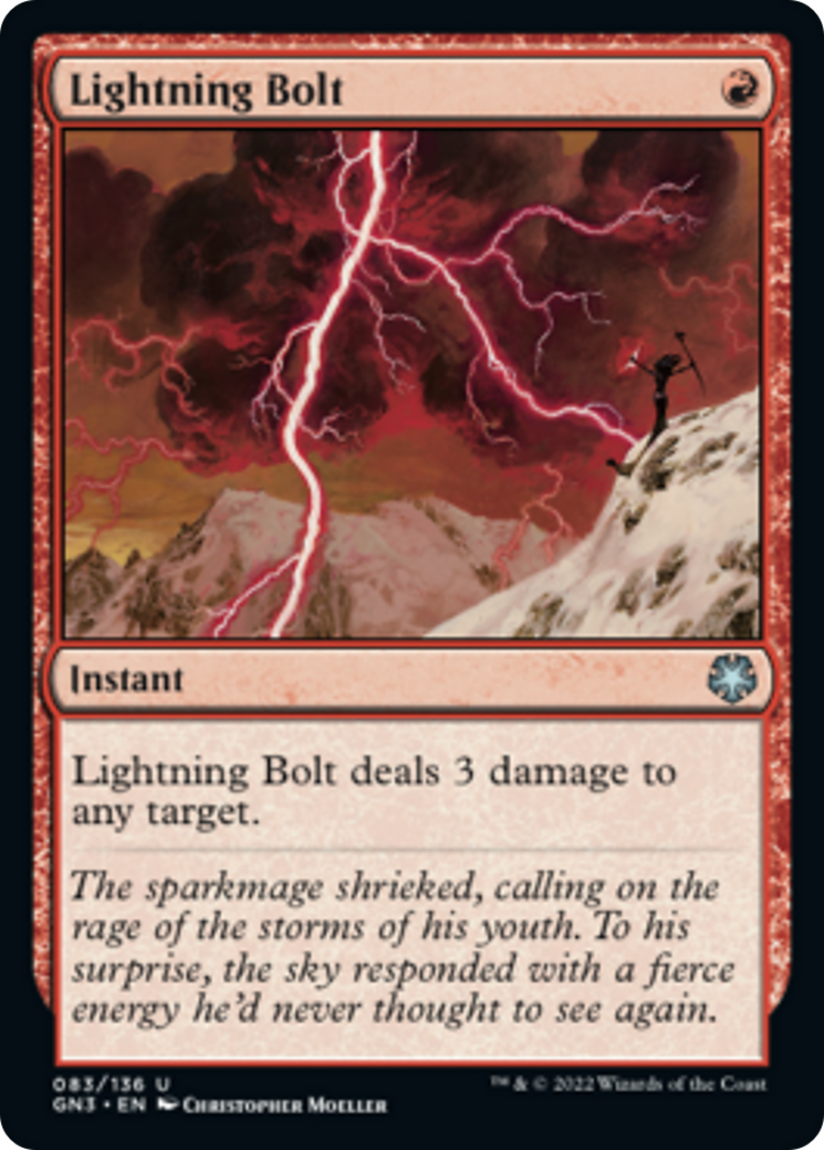 Lightning Bolt [Game Night: Free-for-All] | The CG Realm