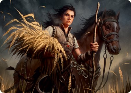 Ambitious Farmhand Art Card [Innistrad: Midnight Hunt Art Series] | The CG Realm