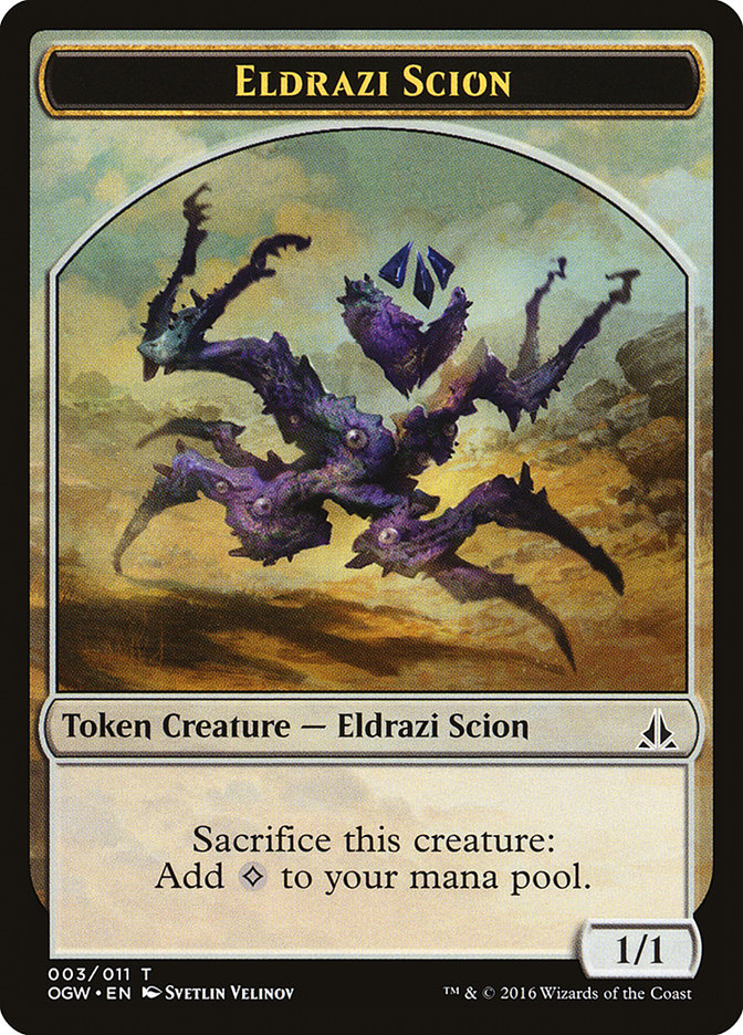 Eldrazi Scion Token (003/011) [Oath of the Gatewatch Tokens] | The CG Realm