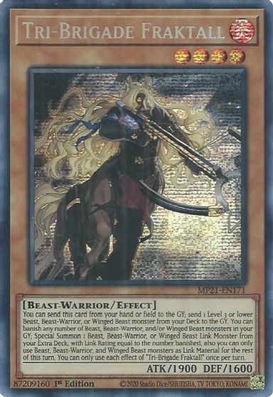 Tri-Brigade Fraktall [MP21-EN171] Prismatic Secret Rare | The CG Realm