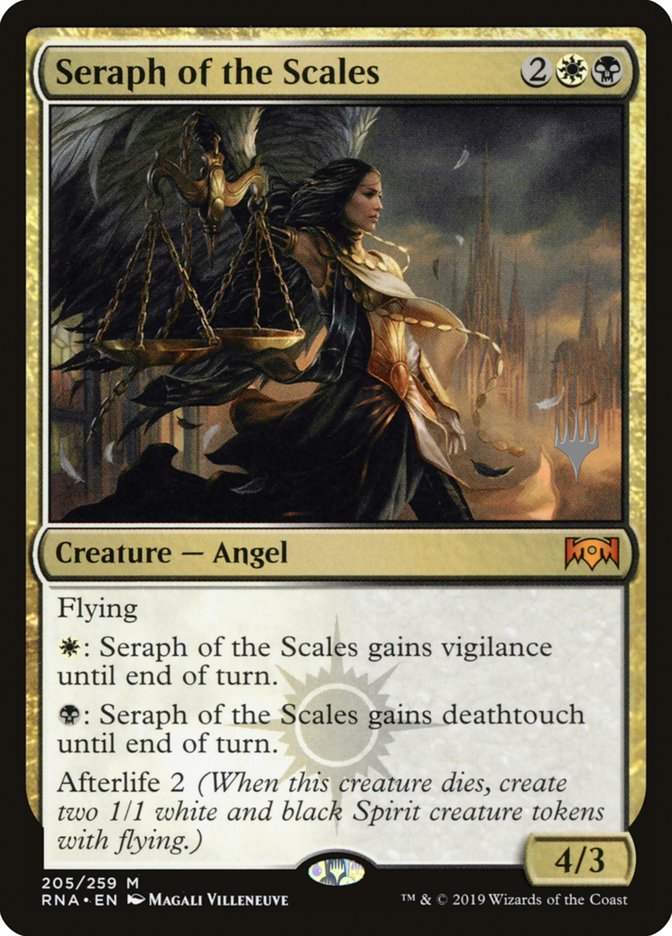 Seraph of the Scales (Promo Pack) [Ravnica Allegiance Promos] | The CG Realm
