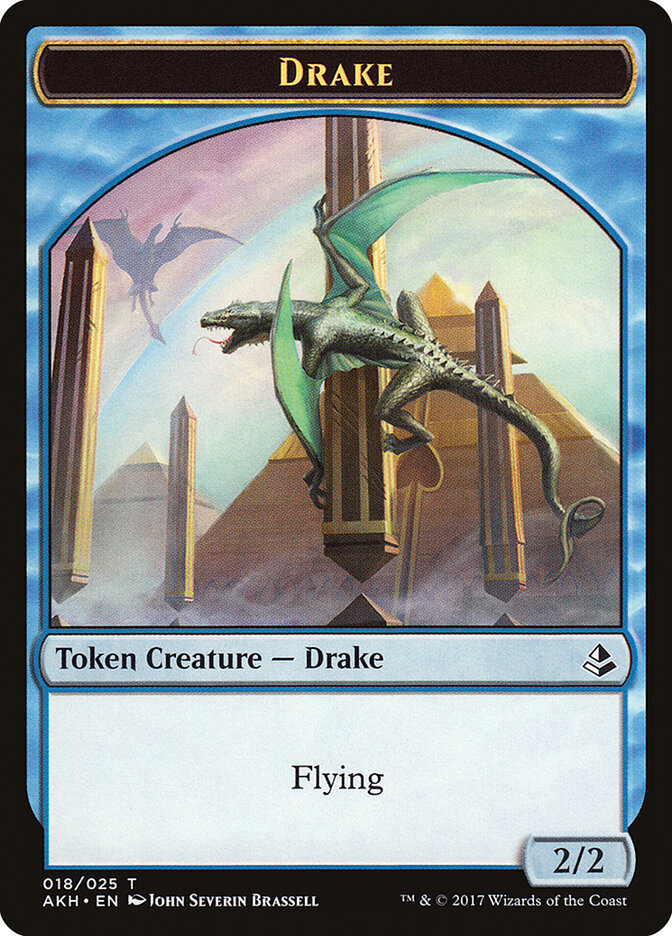 Anointer Priest // Drake Double-Sided Token [Amonkhet Tokens] | The CG Realm