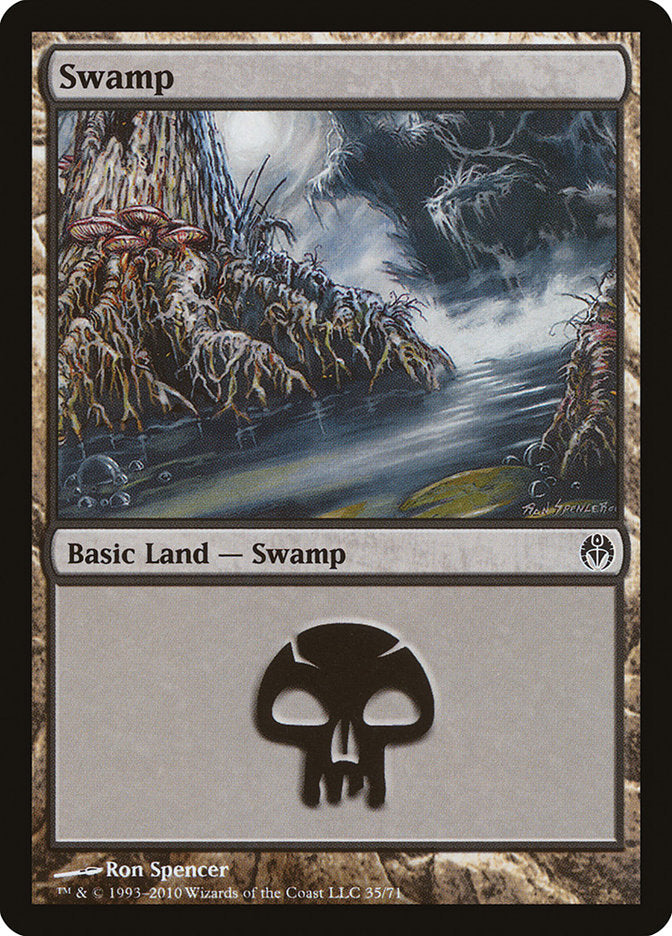 Swamp (35) [Duel Decks: Phyrexia vs. the Coalition] | The CG Realm