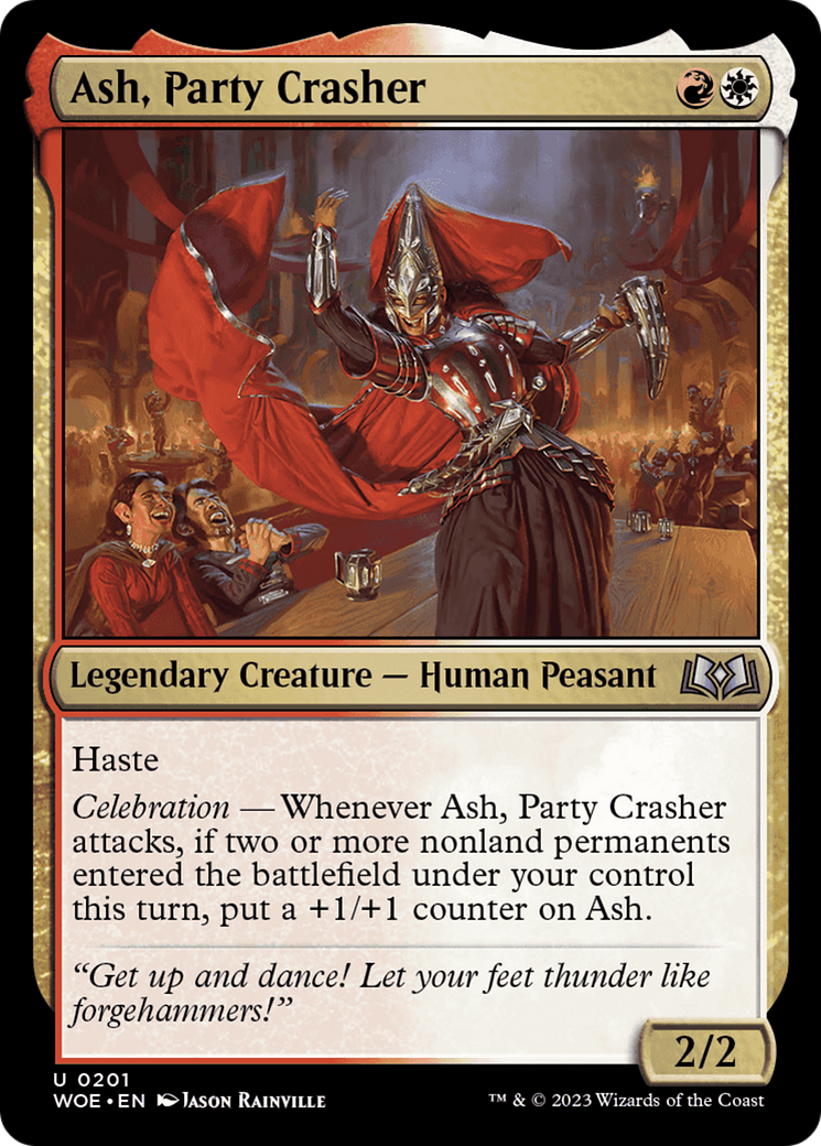 Ash, Party Crasher [Wilds of Eldraine] | The CG Realm