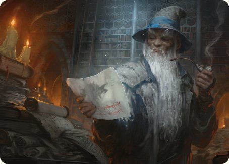 Learn from the Past Art Card [The Lord of the Rings: Tales of Middle-earth Art Series] | The CG Realm