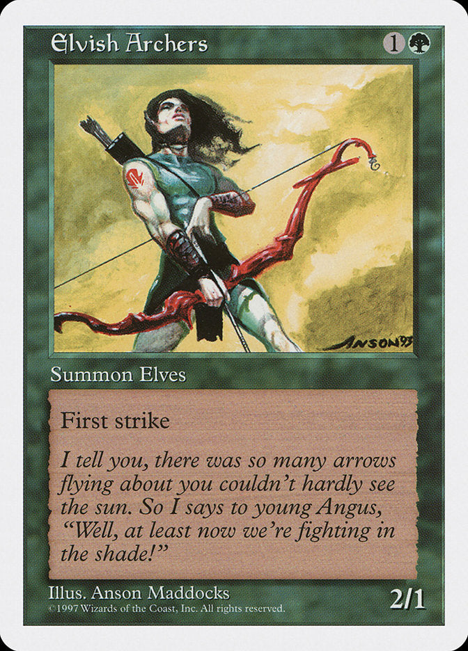 Elvish Archers [Fifth Edition] | The CG Realm