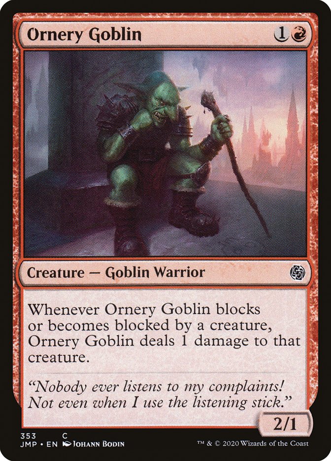 Ornery Goblin [Jumpstart] | The CG Realm