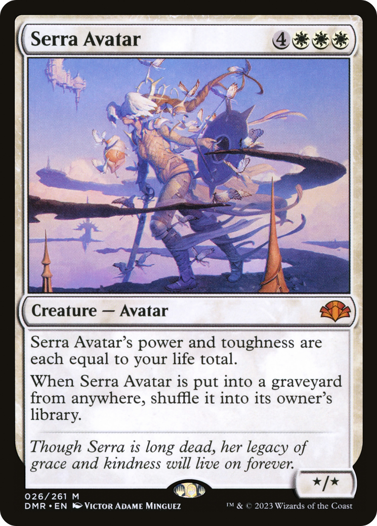 Serra Avatar [Dominaria Remastered] | The CG Realm