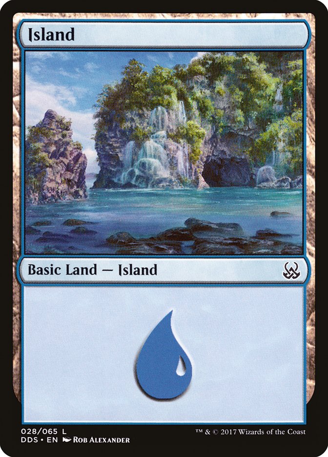 Island (28) [Duel Decks: Mind vs. Might] | The CG Realm