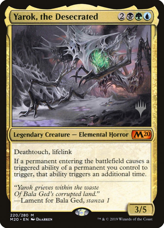 Yarok, the Desecrated (Promo Pack) [Core Set 2020 Promos] | The CG Realm