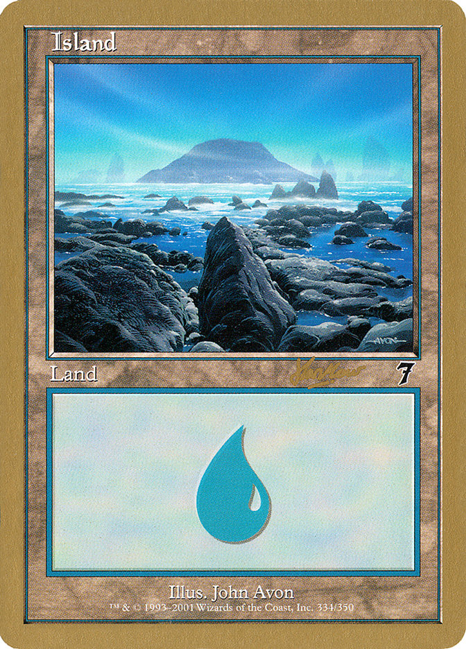 Island (shh334) (Sim Han How) [World Championship Decks 2002] | The CG Realm