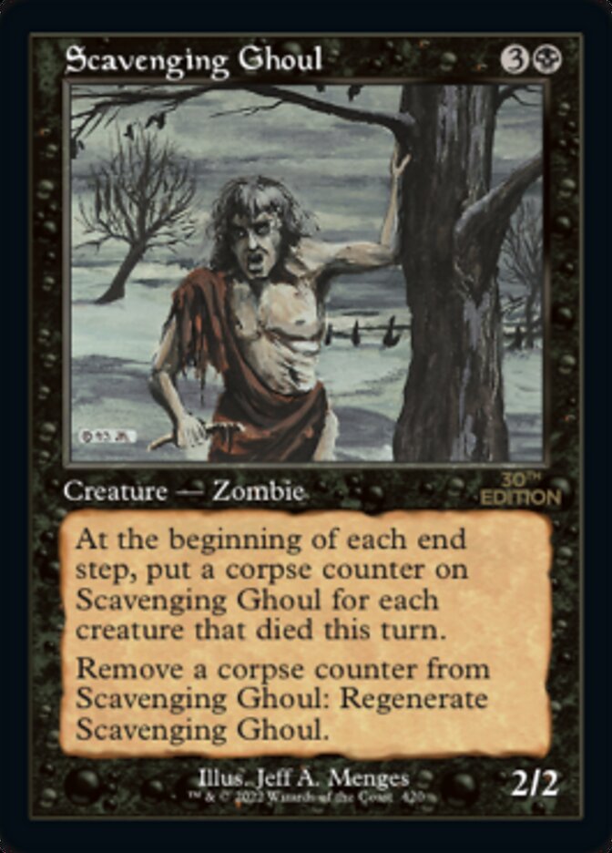 Scavenging Ghoul (Retro Frame) (30A-420) - 30th Anniversary Edition