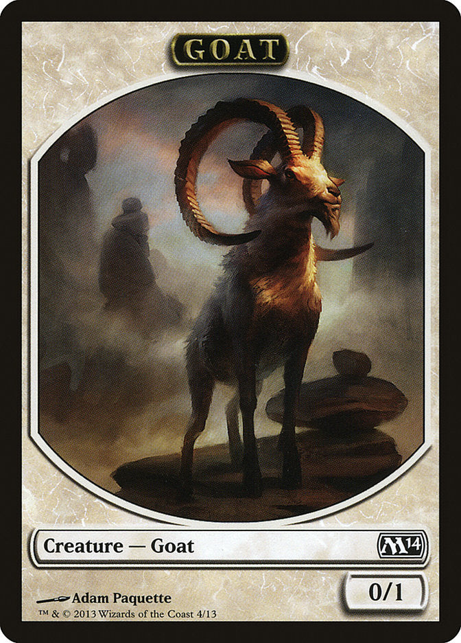 Goat Token [Magic 2014 Tokens] | The CG Realm